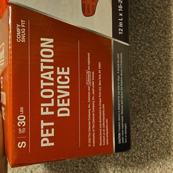 Coleman Small Pet Flotation Device - Picture 4 of 6